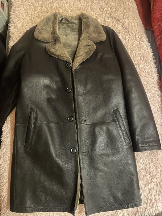 Продам дубленку кожа