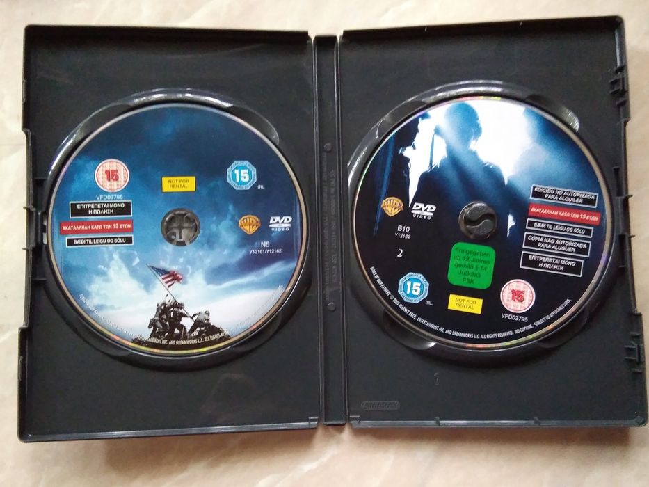 DVD video по 20 лв за 1 бр, по  2 диска в 1 пакет