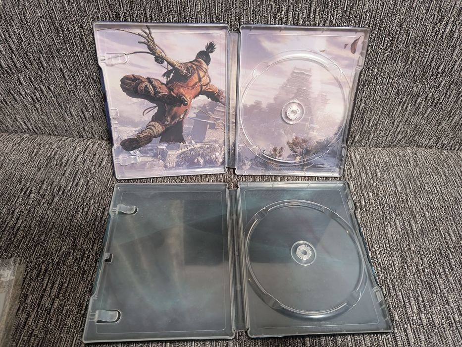 Witcher 3, Sekiro, Until Down, Elden Ring steelbook,метални кутии PS4