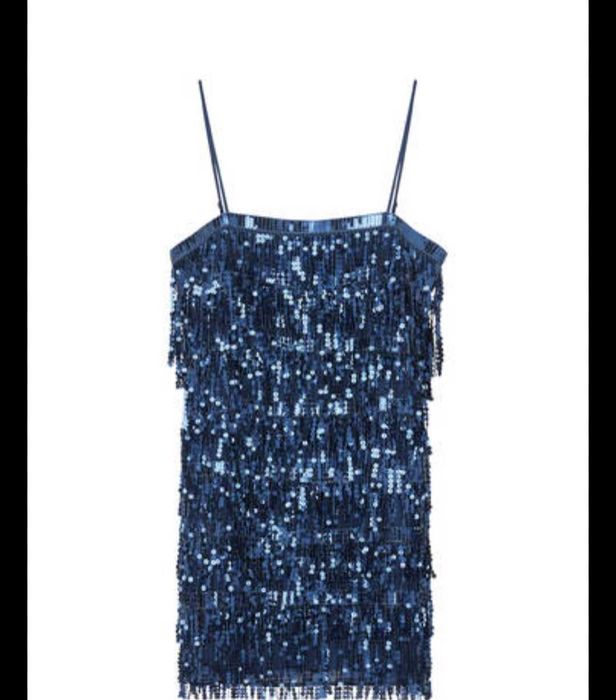 Парти рокля с пайети