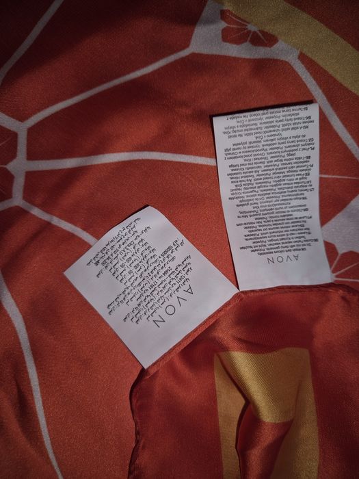 Esarfa patrata material fin Life Kenzo Takada