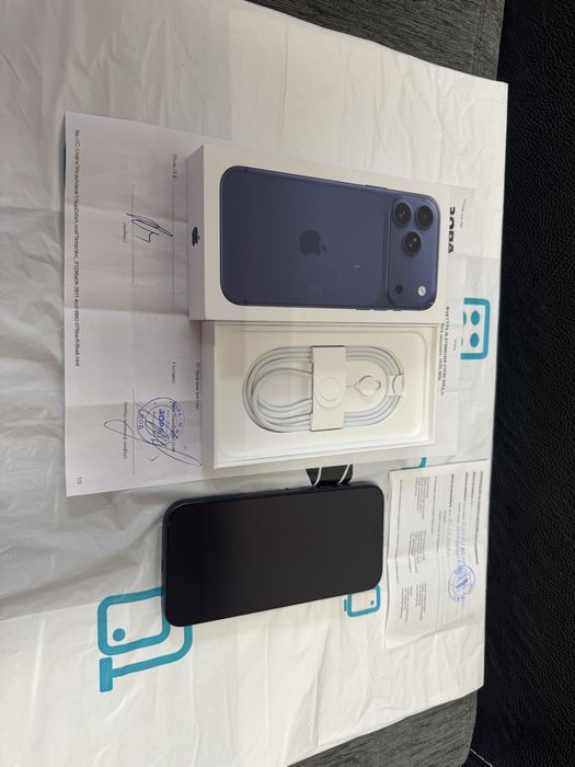 КАТО НОВ 256GB iPhone 17 Pro Max Гаранция Зора 2028г. Blue | Син