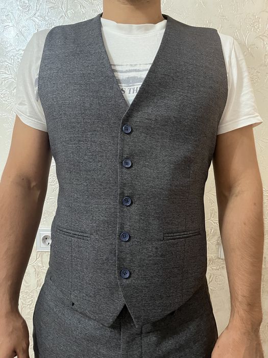 Костюм шалбар жакет тройка