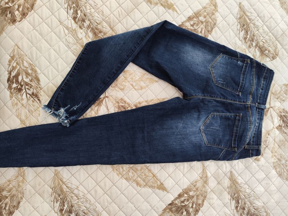 Дамски еластични дънки