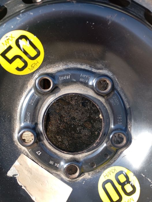 BMW E46 Резервна гума с джанта