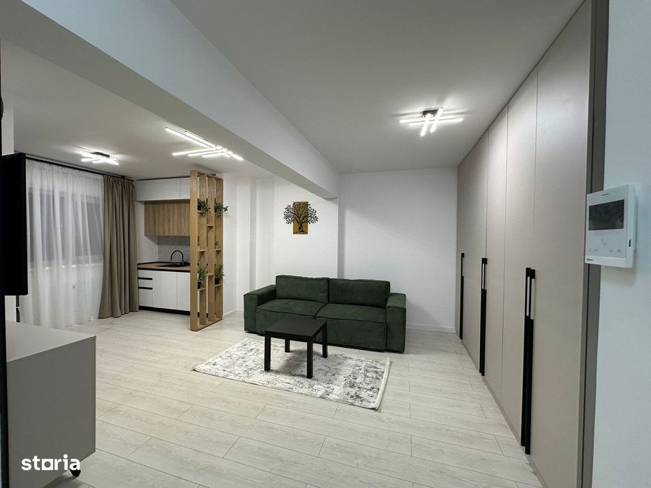 Apartament 2 camere  tip studio, spațios, prima închiriere
