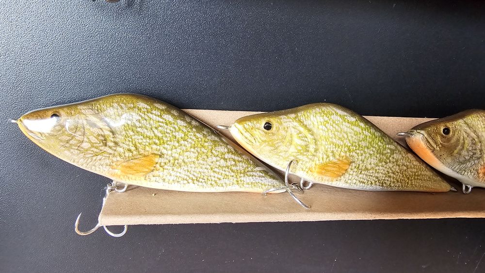 Ръчно изработен джърк модел Frodo за риболов на ЩУКА