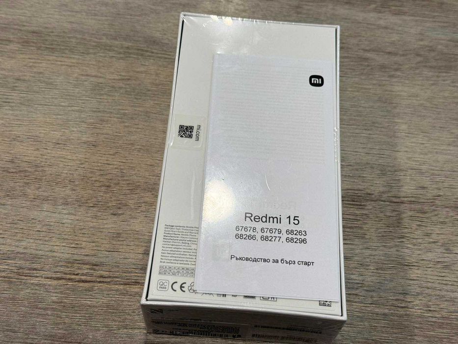 Redmi 15 – 128GB / 6GB RAM / 7000mAh / 36месеца ГАРАНЦИЯ