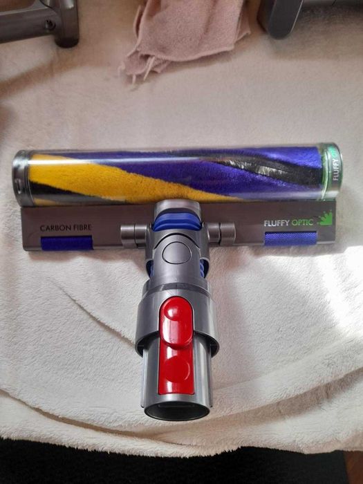 Vand perie Fluffy laser pt. Dyson V 12 origin,slim,gold.