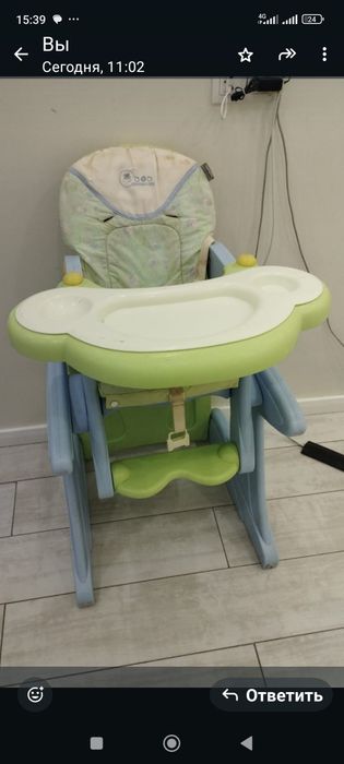 Детский стул трансформер