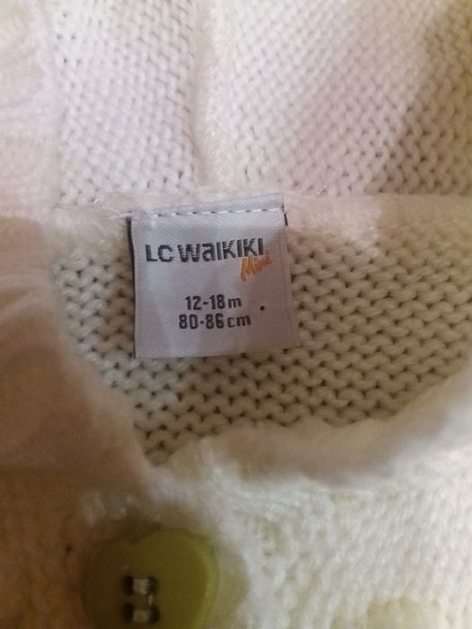 Кофта, гардиган с капюшоном, Турция,Waikiki