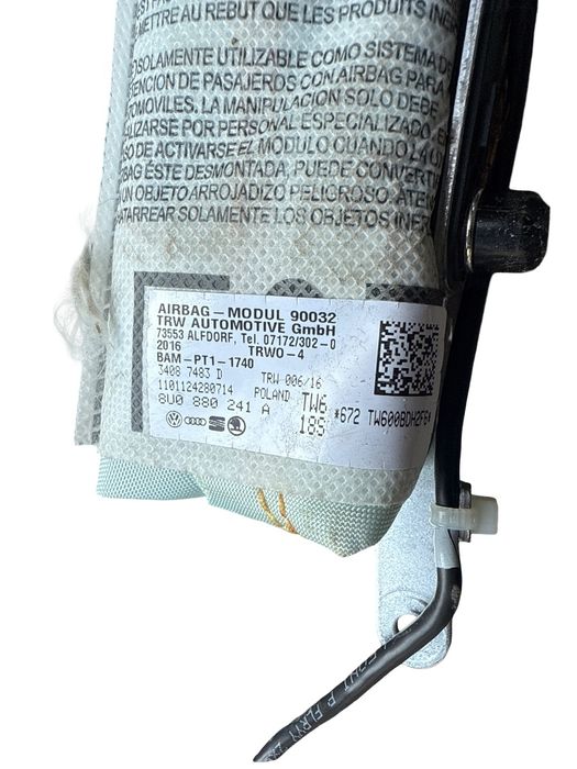 Airbag Scaun Stanga Audi Q3 8U, 8Ub, 8Ug 2011 - 2018 8U0880241A
