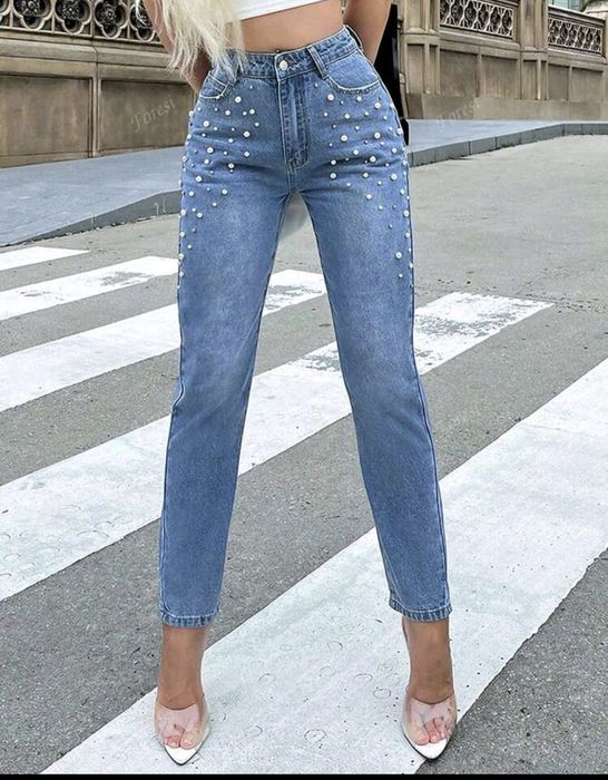 дамски дънки С размер