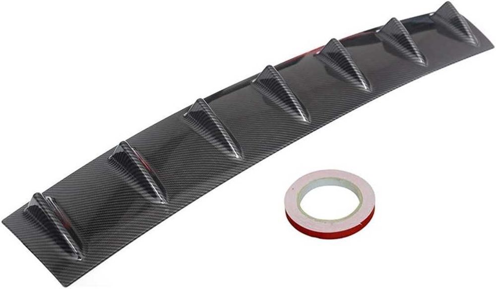 Универсален дифузьор CARBON/Добавка за задна броня 85см.