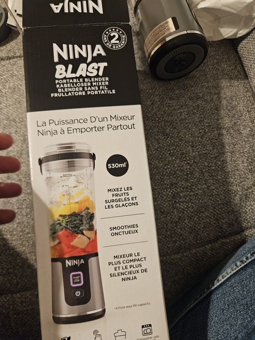 Ninja Blast Blender Portabil Fără Fir NOU – Smoothie-uri și Shake-uri