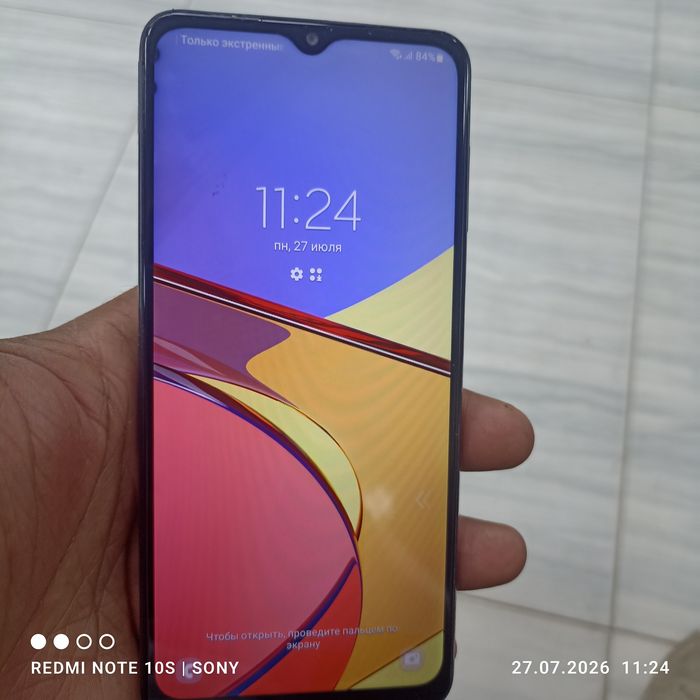 Samsung A12 4/32 без дефектов имей регистрирован каробки нет