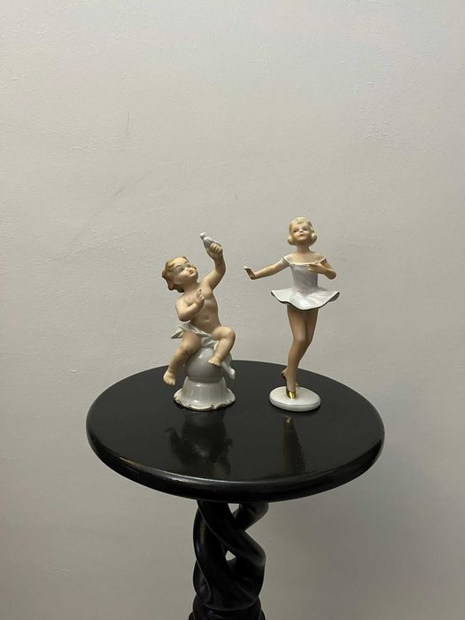 Set 2 bibelouri bibelou Fasold & Strauch si WALLENDORF marcate ieftin