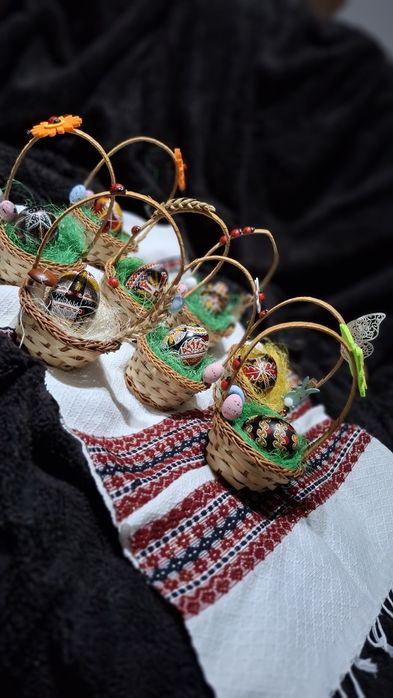 Coșuleț + ou handmade