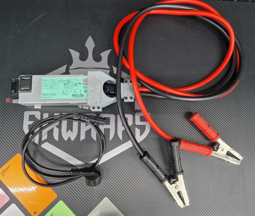 Поддържащо захранване за чип тунинг HP 1400W 80 PLUS PLATINUM 14V 100A