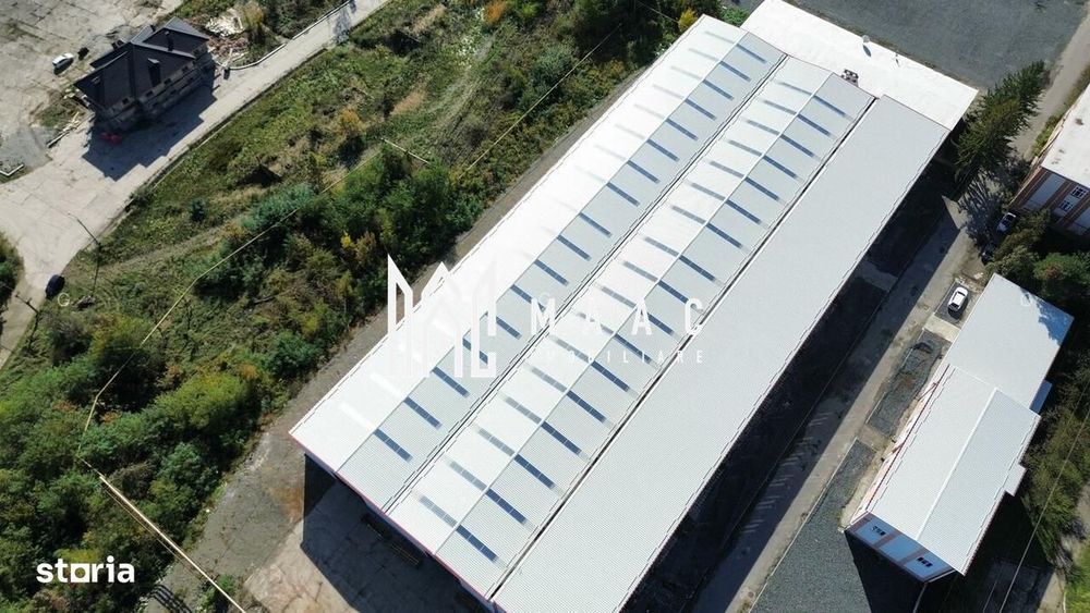 Hala producție I 6857 mp I Acces TIR I Pod Rulant I Mârșa