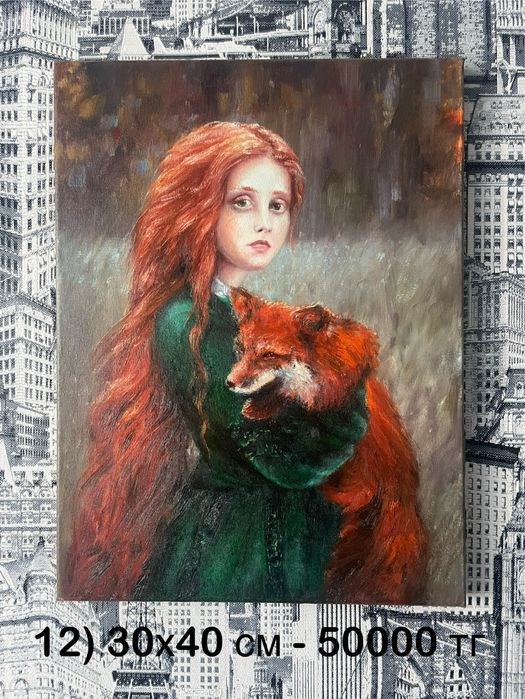 Картины маслом на холстах