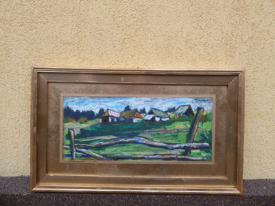 Tablou vechi romanesc