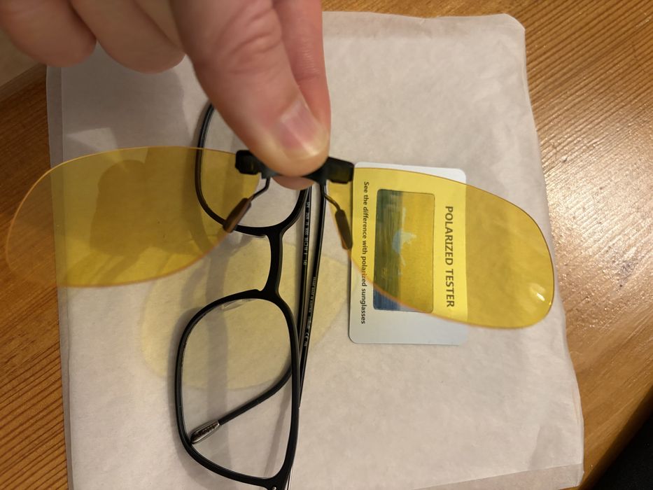 Lentile detasabile night vision polarizate