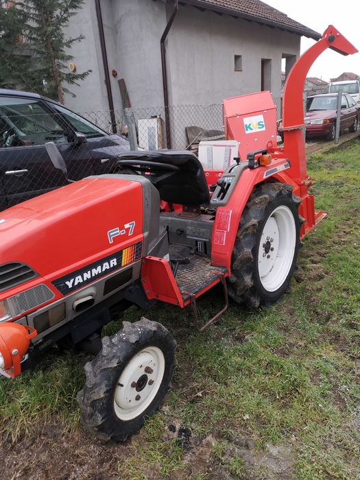 Vând tractor Yanmar F7 17cp