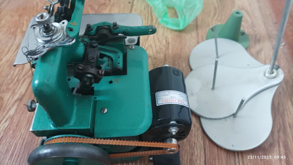 Averlok 3 ipli xitoyiki, zakrutka qilishga ustanovka qilingan.