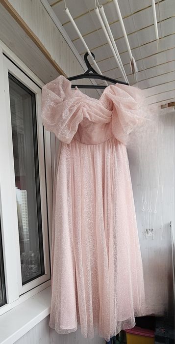 Платье бальное нежное