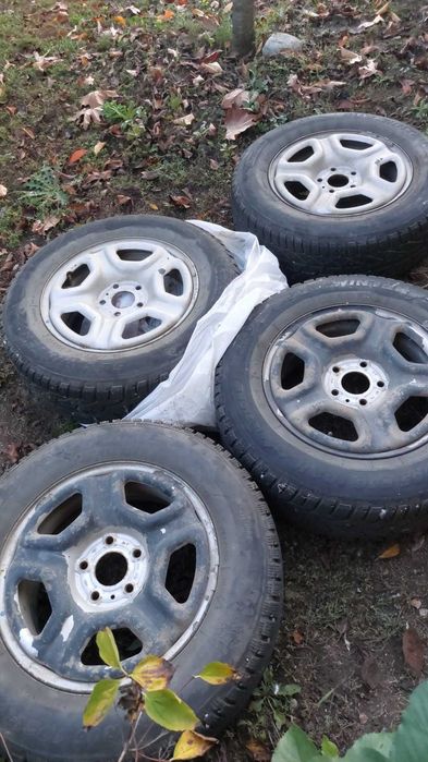 jante dacia duster cu cauciucuri iarna