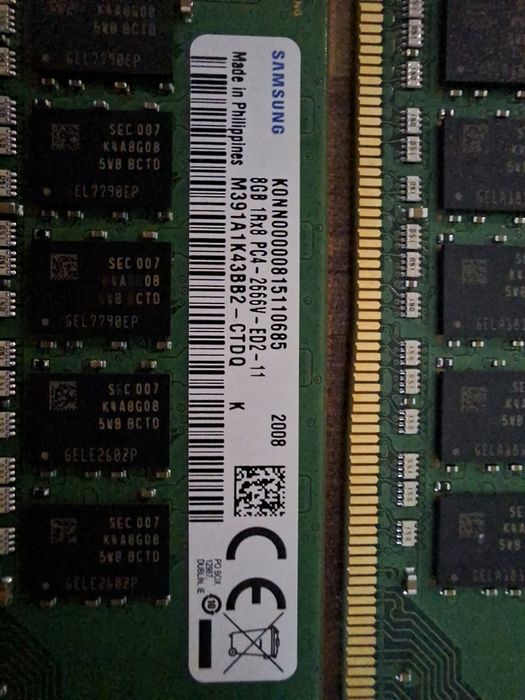 Memorie Ram DDR 4 Samsung 2x 8 gb (16Gb) Noua
