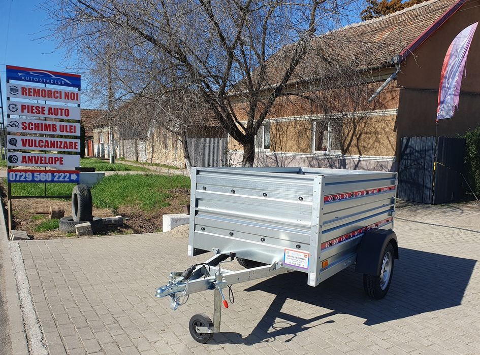 Remorca Repo RRS 750kg cu obloane duble