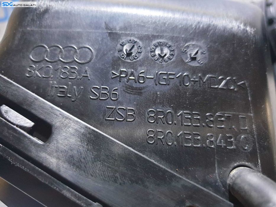 Corp Carcasa Filtru Aer Audi A5 1.8 TFSI CABD CDHB 2008 - 2017 Cod 8R0133843C 8K0133837D [AV1694]