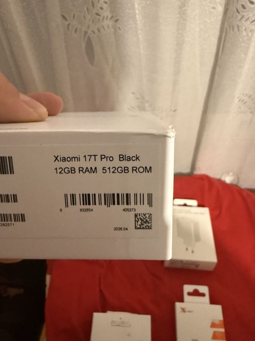 Xiaomi 17 T  pro Black  12 gb ram 512 gb rom