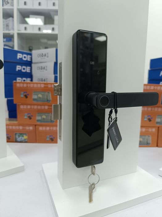 Умный замок INTELLIGENT LOCK  автономный на 6 ти батарейках,