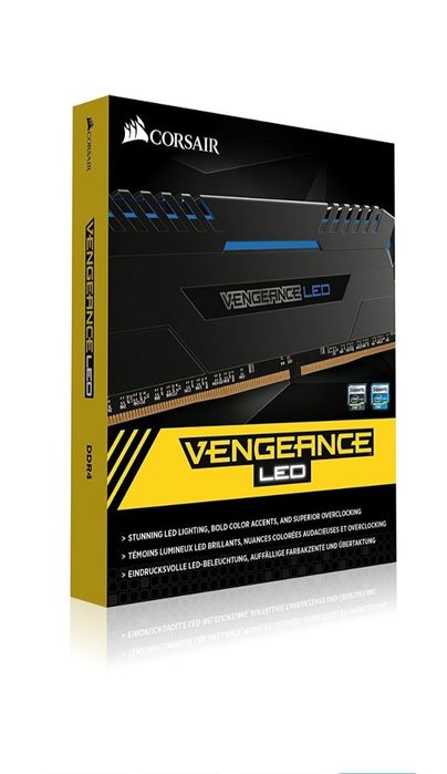 Memorie Corsair 16GB (2x8GB), DDR4, CL15, 3000 MHz, Vengeance LPX Blue