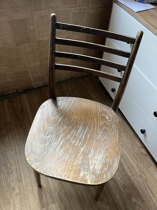 Советский стул дерево фанера