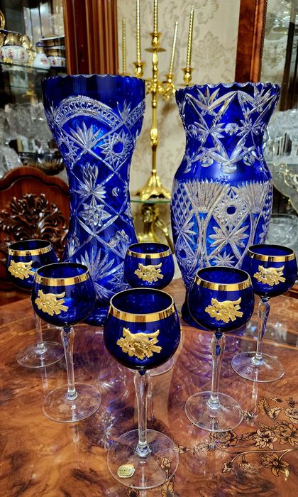 Фужеры "Богемия". Чехословакия.  Дёшево !