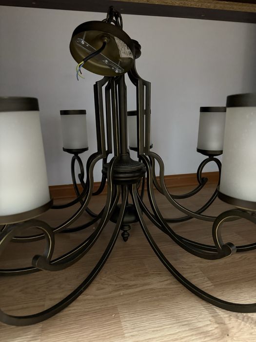 люстра 8 рожковая