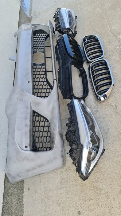 Bara fata completa grila far full led adaptiv BMW  5 M5 F90 2015...201