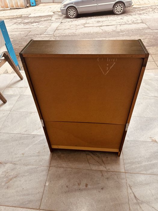 Ретро шкаф / нощно шкафче с рафтове и чекмеджета