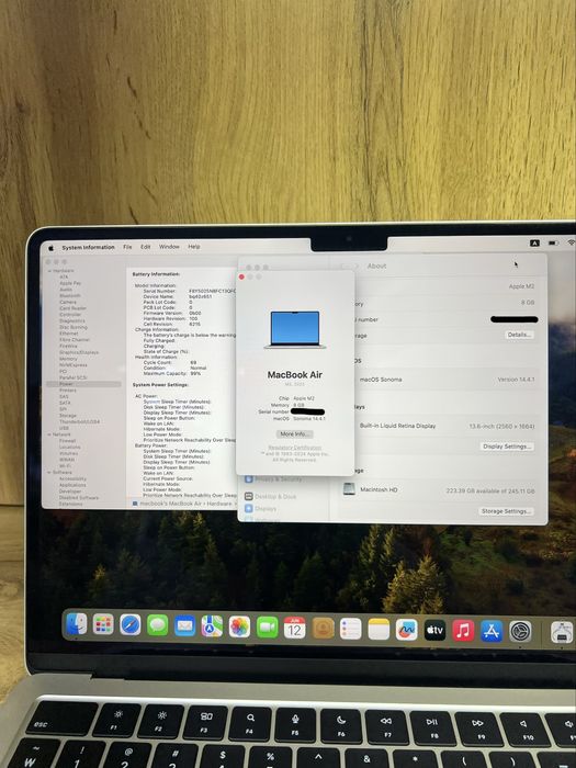 MacBook Air M2 99% 69 sikl срочно !!!