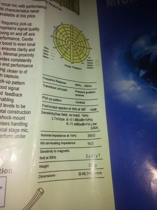 Продам или обменяю профессиональный микрофон
