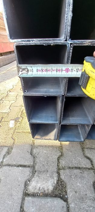 Черни профили 100х100х3, 6 метра дължина.