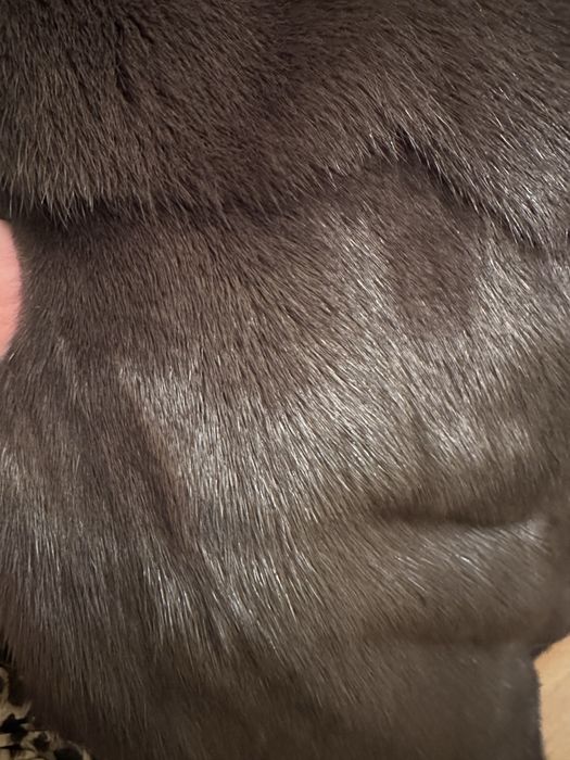 Дорогая норковая шуба