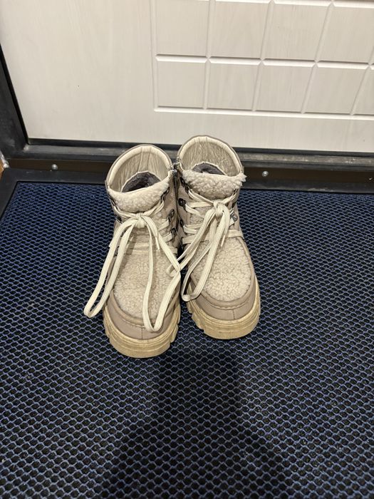 Зимние ботинки 34размера для девочек