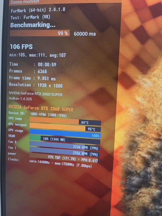 Продаю видеокарту RTX 2060 super