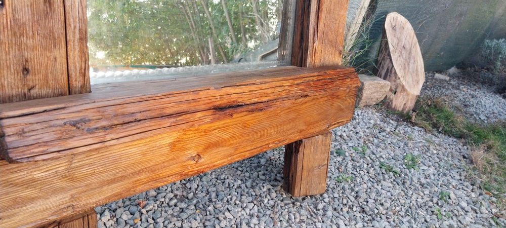 oglindă .. ramă din lemn f vechi.. 180cm/75cm grosimea 6