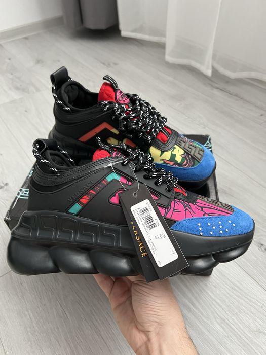 Versace Chain Reaction Black 42